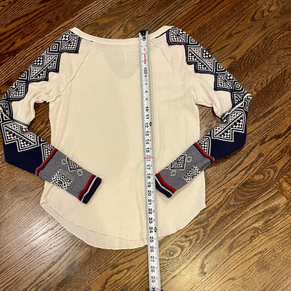Free People Nordic long sleeve top - Picture 6 of 8
